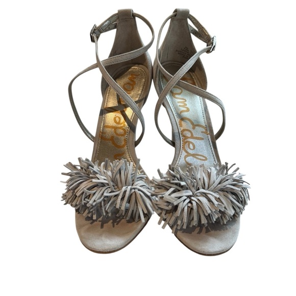 Sam Edelman Elegant Gray/Taupe Women's Heels - Picture 3 of 4